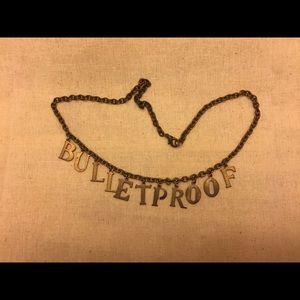 Bulletproof necklace